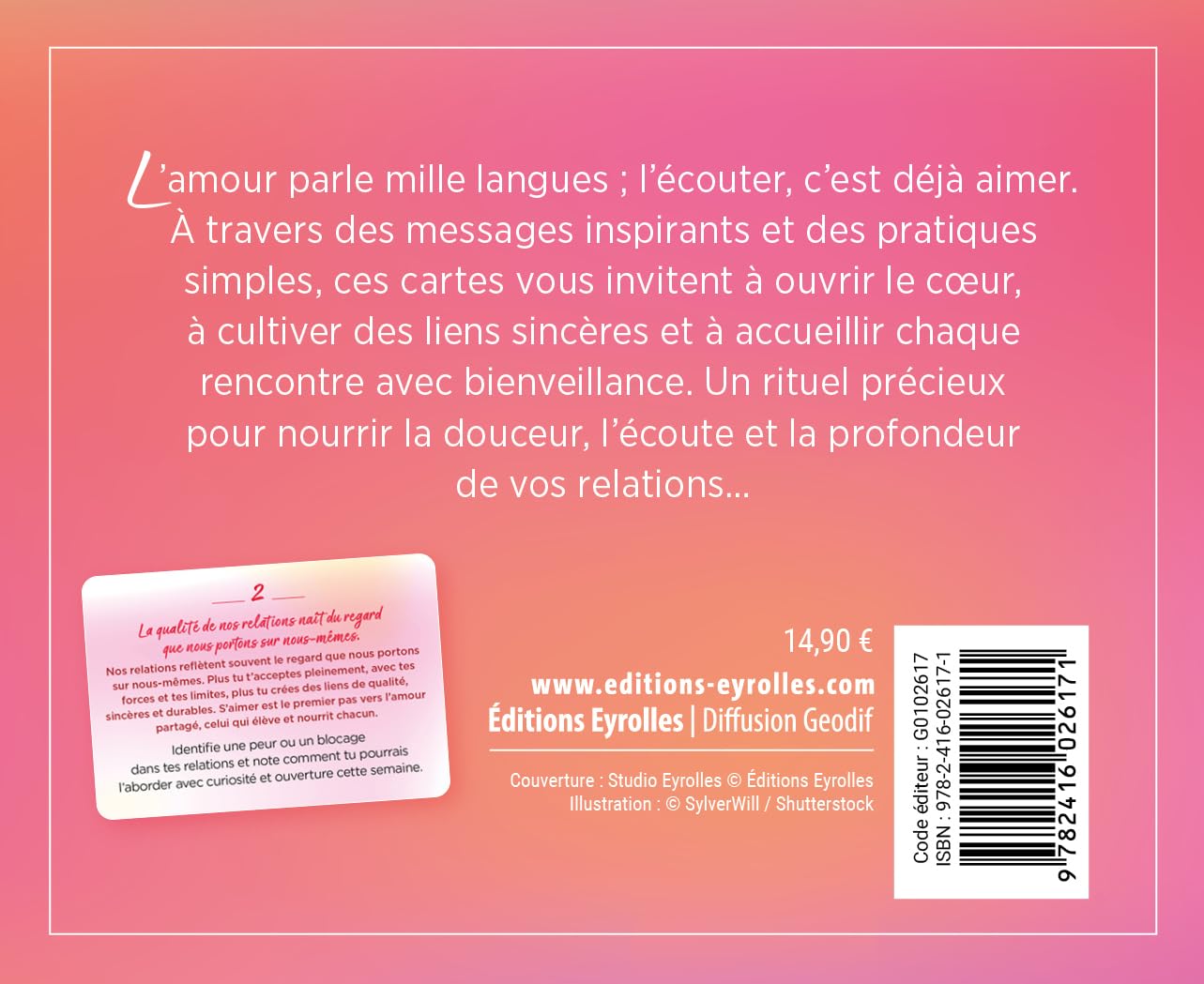 Coffret messages Dos